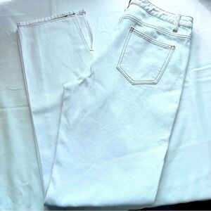 Lioness ALABAMA JEAN Color:White Size:L 100% cotton high waist 5 pockets design